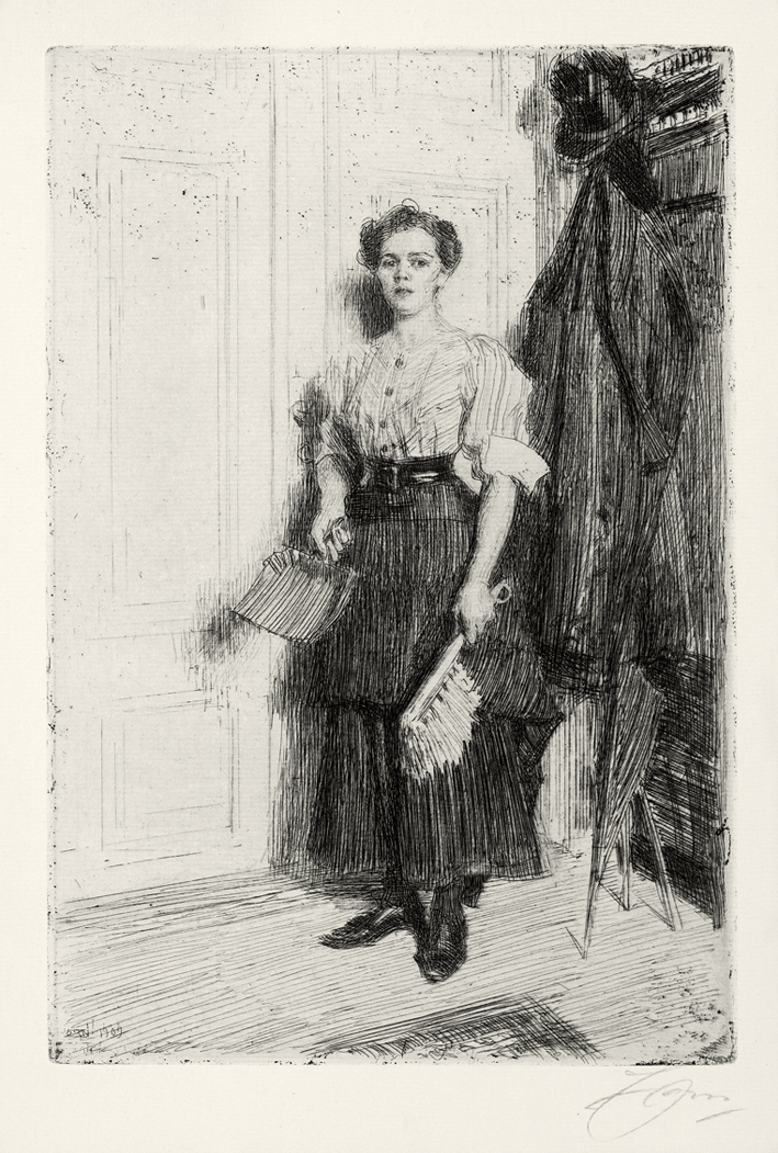  安德斯·莱奥纳德·佐恩 Anders Leonard Zorn —— 佐恩(素描) (65)